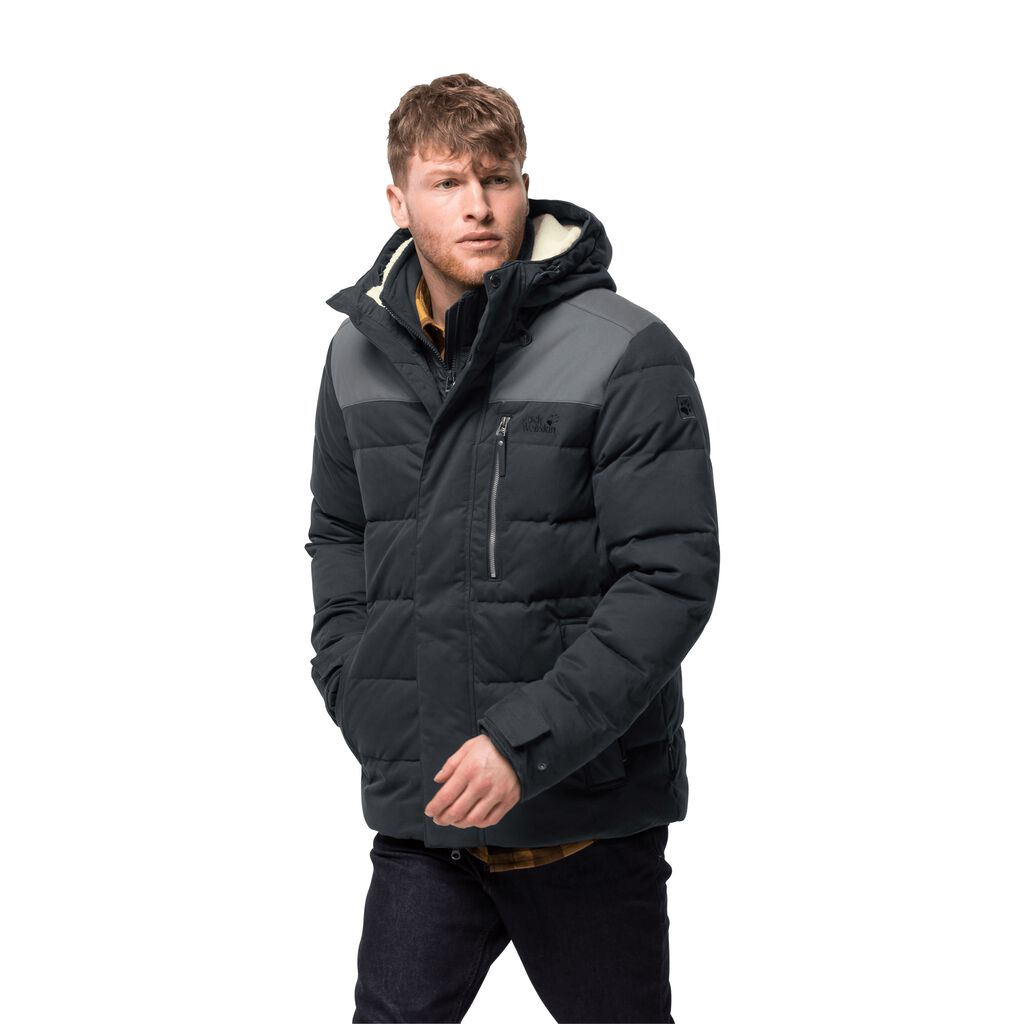 Jack Wolfskin LAKOTA Vestes Homme Noir - WKHAFDB-08